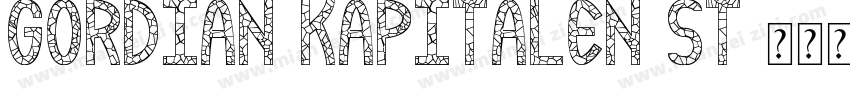 Gordian Kapitalen St字体转换